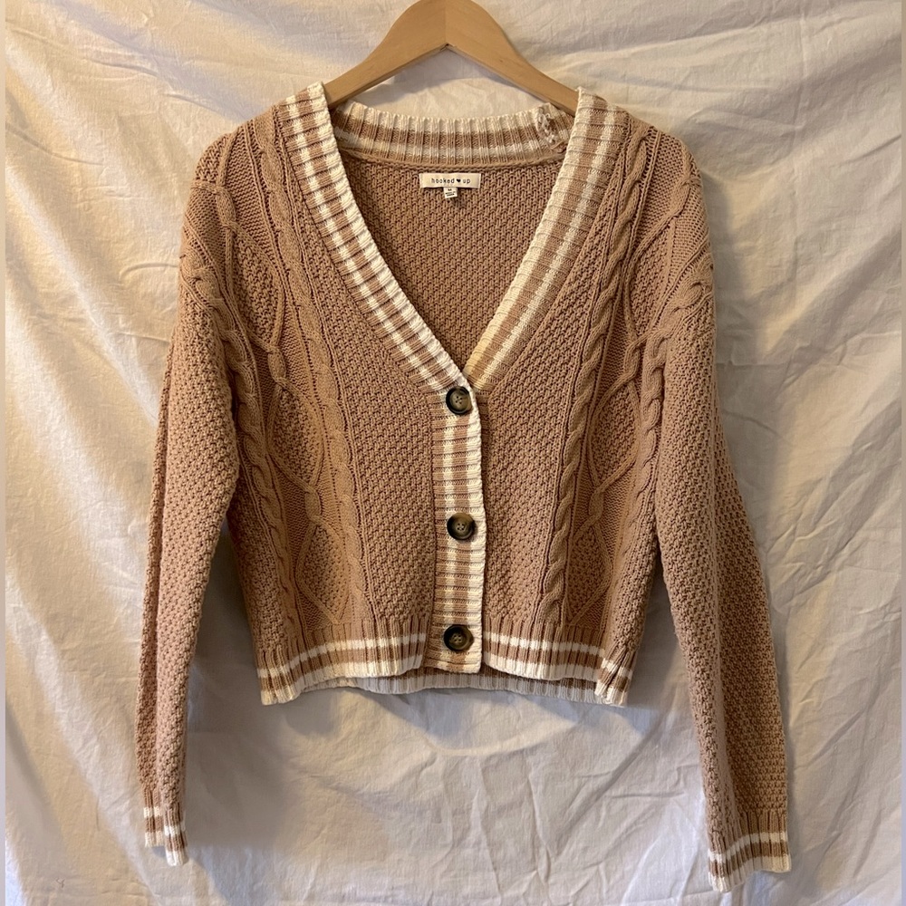 Cotton Prep Cardigan